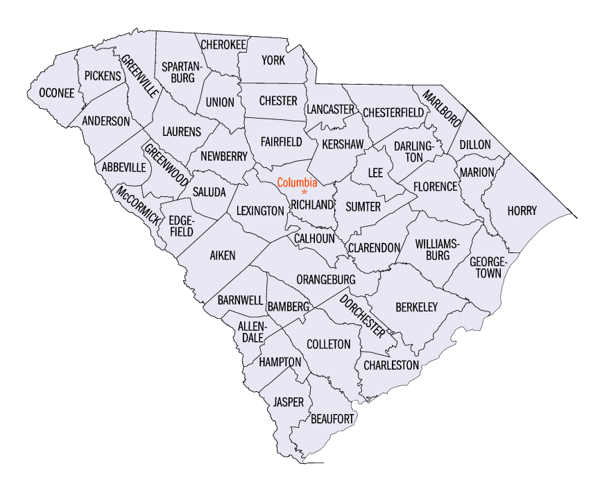 South Carolina Fishing Maps – Keith Map Service, Inc.