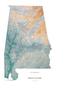Alabama Relief – Keith Map Service, Inc.