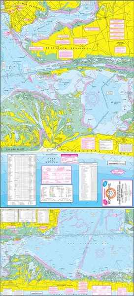 Hook-N-Line F116 Upper Laguna Madre Fishing Map - Shop Fishing at H-E-B