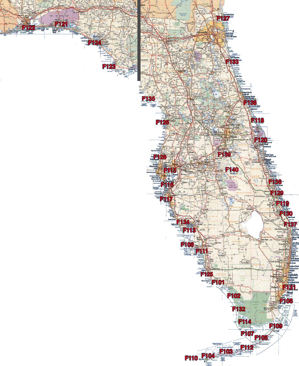 Marco Island, Everglades City Chart F101 – Keith Map Service, Inc., image size:988x1207